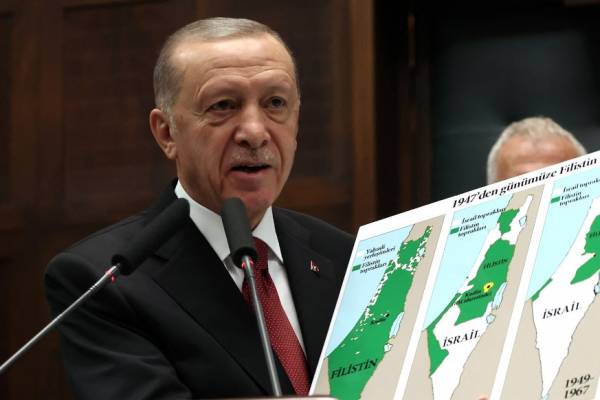 Erdoğan török elnök védelmébe vette a Hamász terrorszervezetet